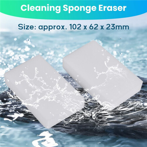 30x Magic Cleaning Sponge Eraser Melamine Cleaner Multifunction White 1