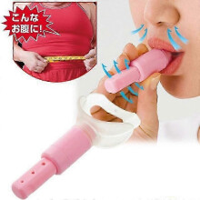 (Pink) Abdominal Breathing Trainer Respirator Slim Body Increase Lung Capacity