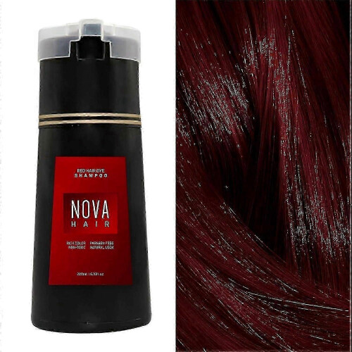 (Red) Nova Quick Colour Shampoo for Hair