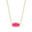 (one size, Pink) Kendra Light Gold Copper-Patterned Red-Brown Jadeite Necklace, Gift for Her 1