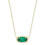 (one size, Green) Kendra Light Gold Copper-Patterned Red-Brown Jadeite Necklace, Gift for Her 1