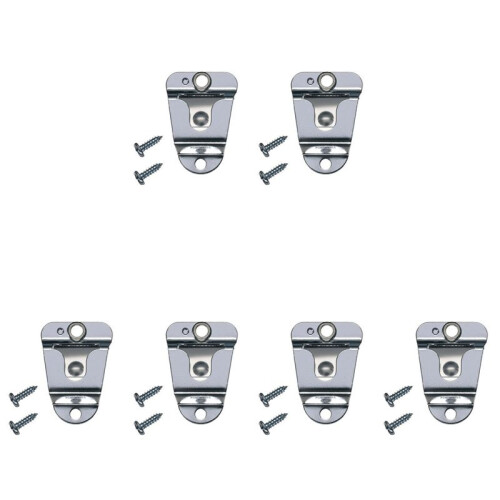 6 Pack Quality Microphone Hang  Clip for Mobile Two-Way Radios TAP-9073B
