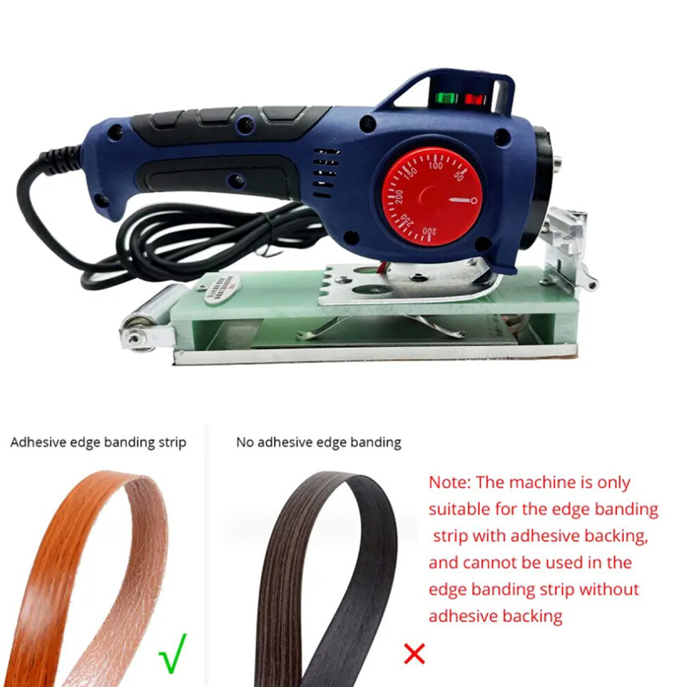 220V Woodworking Tool Pvc Bander Edge Banding Machine Portable Adjustable 600W 6951617016493