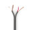 Kabel Ljuda | 2x 0,16 mm² | Koppar | 100,0 m | Okrągły | PCV | Mörkgrå | Reguła 2