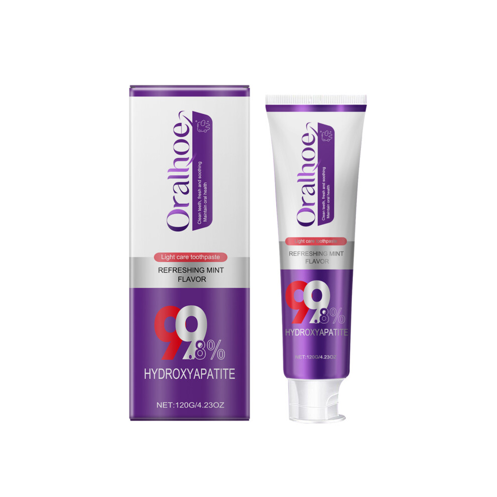 (120g) Whitening toothpaste, gentle whitening of teeth, tooth stain protection, tooth enamel cleaning and care toothpaste