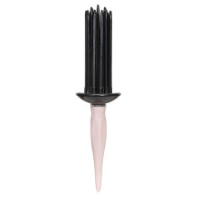 (Pink) Professional Roll Brush Curling Round Hair Comb Achieve Curly Hair Beautifully Styled Hair Suitable for Home and Travel Purple