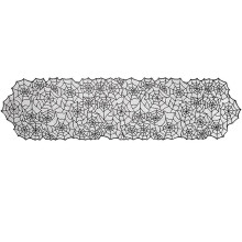 (Spider web table run) Halloween Table Cloth Runner Spiders Kitchen Dining Table Decoration for Indoor Outdoor Home Party Decor Home Decoration