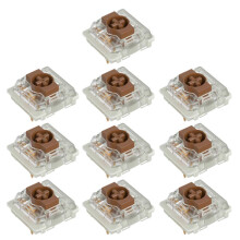 (BN) GATERON Low Profile Switch Red Blue Brown KS-33 RGB Switches Ultra-Slim 3Pins for Mechanical Keyboard Hot-Swap