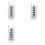 3X 433MHz Wireless Remote Control Learning Code EV1527 Module with Antenna ABCD 4 Button Control 1000M Long Range Opener 1