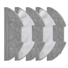 5PCS Replacement Part Accessories Fit for E10s Robot Vacuum Cleaner 5 Mop Pads
