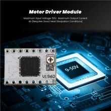 2X Módulo Controlador TB67S109 Módulo Controlador de Motor Paso A Paso 4A Módulo de Motor 42/57 Manejable por Corriente