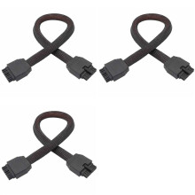 3X Cable de Equilibrio de Silicona Suave Macho A Macho de Doble 8P para Batería de Litio ACE/HEREWIN/ZENFON/OKCELL 12S 14S