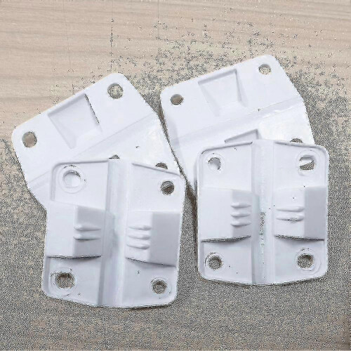 Coleman Cooler Hinge Replacement Set - 2 Plastic Hinges & 8 Screws for Model 5283-1141 1