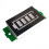 6 St 1-8S Lithium Battery Meter Display Module Blå Tre Strings LED Lithium Battery Pack Indicator Board 4