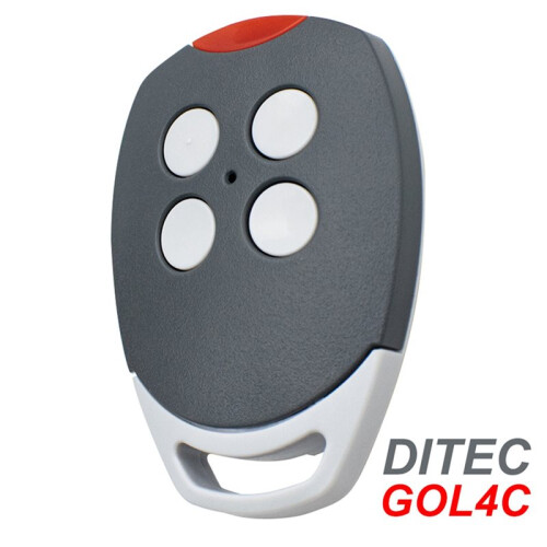2X for DITEC GOL4C Garage Door Remote Control 433.92MHz, Fixed Code Gate Opener, Handheld Transmitter 2