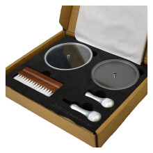 Label Saver Record Clean Tool Album LP Vinyl Clean Protector Cleaning Brush Care Clip Kit 5 in 1 Waterproof Cleaning Set