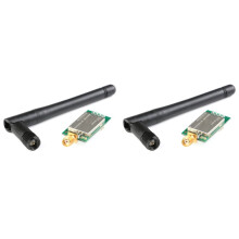 2X E01-ML01DP5 20dBm 2100m Long Range NRF24L01P+PA+LNA 2.4G Wireless Transceiver Module ML01DP5 Antenna with Shield
