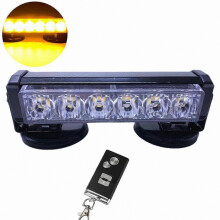 (All yellow) LED Light Bar with Remote Control, High-Power Magnetic Flashlight for Vehicles, Durable and Bright Starlight Design