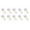 20pcs Airbag Resistor Kit Enhanced Chip Shield Resistance Automotive Air Bag with Decoder Chip Shield Resistor 2 Ohm 2