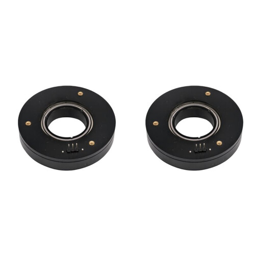 2X Motor Brushless Trifásico de 210KV com Rotor Externo e Eixo Oco de 67mm