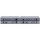 2X Extensor KVM Compatível com  de 120 M, RJ45 4K com Áudio KVM USB HD sobre Cat6 com Saída Loop IR para Mouse e Teclado 1