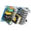 4X Module de Circuit D'Alimentation à Découpage AC- 24 V 4 A / 12 V 1 A 7
