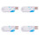 4X USB Temperature Data Logger 14400 Points USB Report 60 Days IP65 Disposable Recorder 1