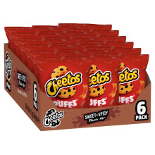 Cheetos Puffs Sweet & Spicy Multipack Crisps (Case of 18)