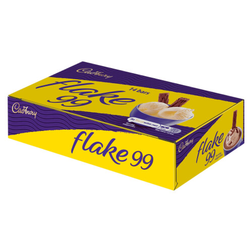 Cadbury Cadbury Flake 99 Chocolate Bars, 14 x 8.25 g (Pack of 1) 1