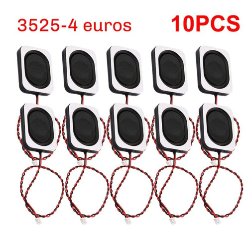 10PCS 8 Ohm 2W Cavity Speaker Square Small Cavity Notebook Computer Speaker 3525 Ultra-Thin Box Speaker