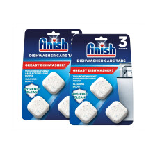 Finish In-Wash Dishwasher Cleaner Tablets, 53g, 9 Tablets (3 tablets x 3), Up to 9 Months of Clean