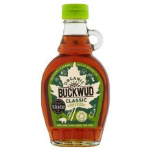 Buckwud 100% Organic Maple Syrup, 250g, Grade A, Pure Canadian, Natural Coffee S