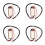4X  3.6V 4.8V 6V 12V High Voltage Pulse Generator  3KV-11KV Super Electric Arc Modules 1