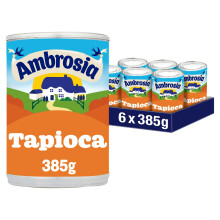 Ambrosia Creamed Tapioca, Traditional Recipe, Ready-to-Eat Dessert, 385 g (Pack