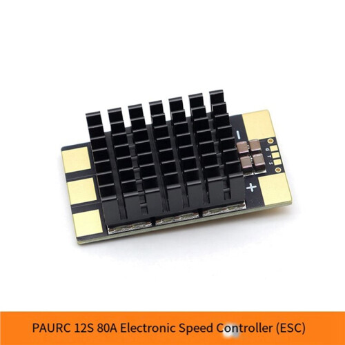 3X para PAURC 12S 80A ESC AM32 Controlador de Velocidade Eletrônico para Drone RC FPV de 13 e 15 Polegadas 2