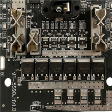 2X for  18650 Side Lamp Protection Board, with Equalization, 6MOS 130A 21V Electrical Protection Board.