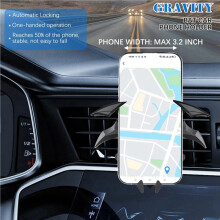 2X Bat Wings Auto Telefoonhouder, Bat Telefoonhouder voor Auto, Auto Ventilatierooster Telefoonhouder Montage, Universele Luchtrooster Mobiele