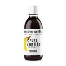 Native Vanilla - Pure Vanilla Extract – 118ml (4 oz) - Made from Premium Vanilla