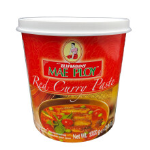 Mae Ploy Red Curry Paste 1kg - Bulk Authentic Thai Chilli Base