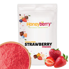 Freeze Dried Strawberry Powder 150g - No Added Sugar, 100% Natural, Gluten Free,