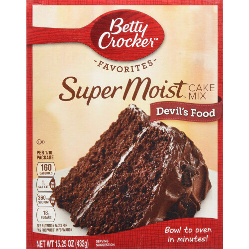 Betty Crocker Betty Crocker Super Moist Devil's Food Cake Mix