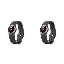 2X Winter Draadloze Antistatische Siliconen Armbanden Verstelbare Band Statische Eliminator Lichaam Elimineert Statische Elektriciteit Volwassenen
