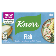 Knorr Fish Stock Cubes with an improved recipe for richer flavour in your dishes