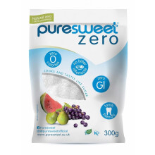Puresweet Zero 100% Natural Zero Calorie Sweetener 300g, No Bitter Aftertaste,
