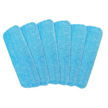 Ulable 6 Pack Spray Mop Heads Replacement Mop Pads Reveal Mop Cleaning Pad ,Fit for All Spray Mops & Reveal Mops Washable 16.5*5.11 Inches. (6 Pack B