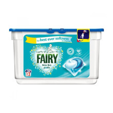 Fairy Non Bio Pods Washing Liquid Capsules for Sensitive Skin, 12 Washes