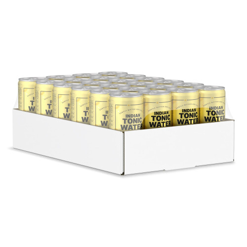 by Amazon Indian Tonic Water Cans, 24 x 250ml