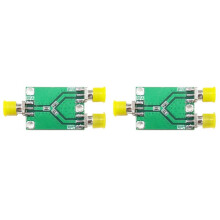 2X 6GHz RF Microwave Resistor Simple Power Divider,One to Two Splitter Module RF Combiner/Splitter
