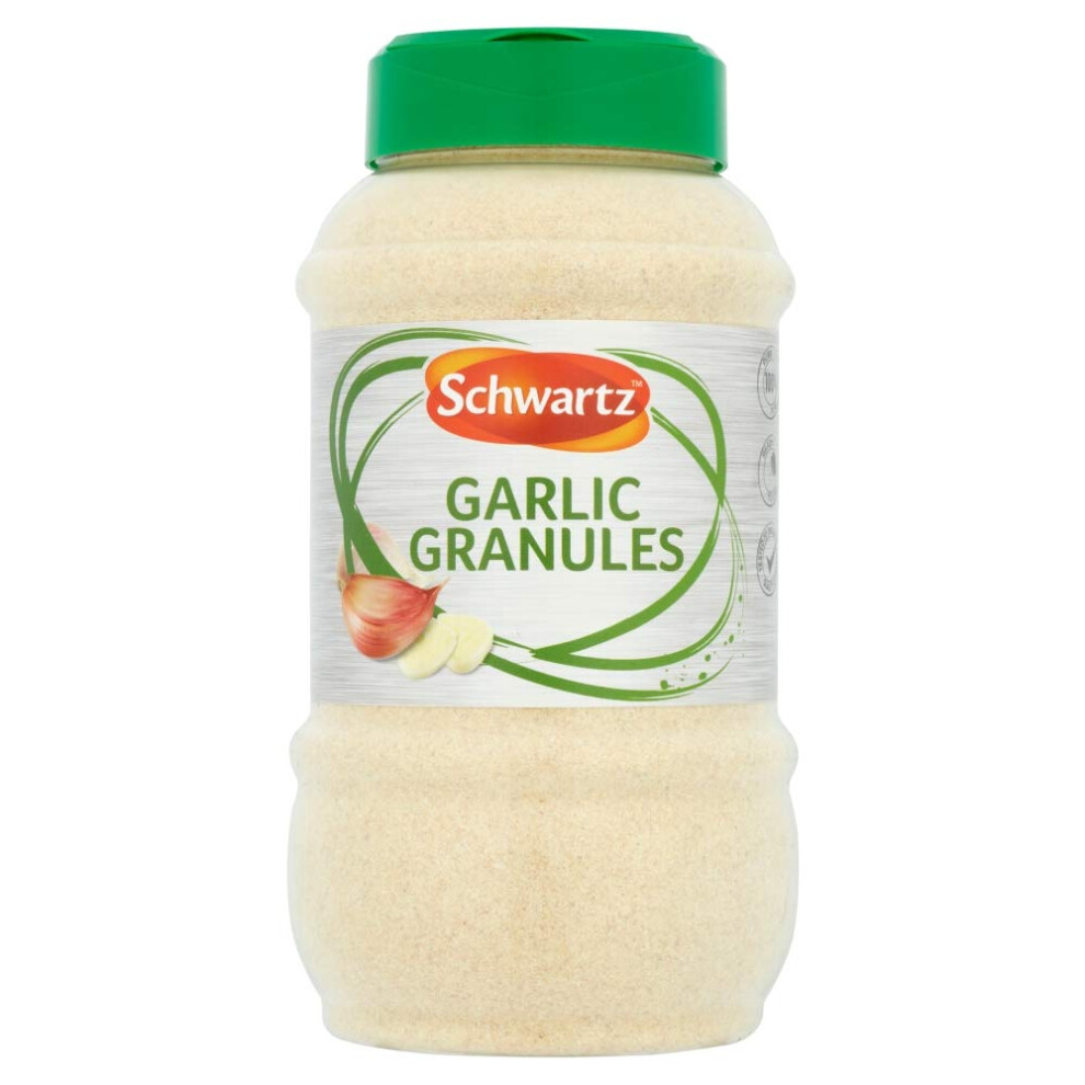 Schwartz Garlic Granules, Dried, Ideal For Sauces, Soups & Marinades, Ready To Use, 620G