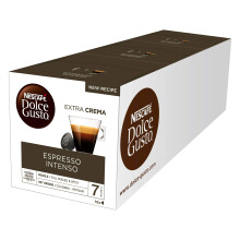 NESCAFÉ Dolce Gusto Espresso Intenso Coffee Pods, 16 capsules (48 Servings, Pack